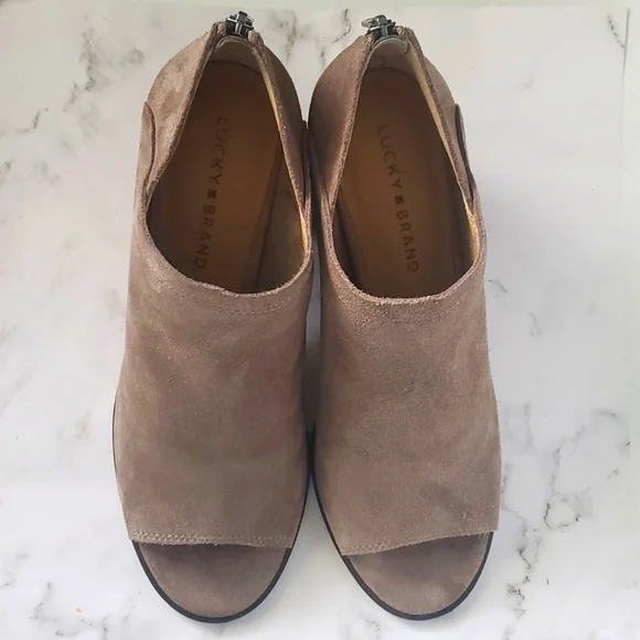 Lucky Brand, Tan, 7.5 - Picture 3 of 5